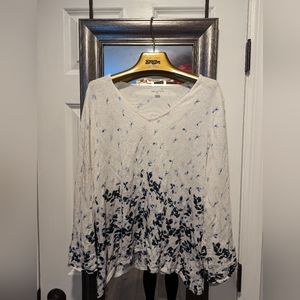J Jill floral sweater